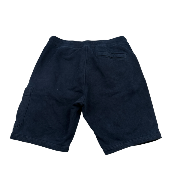 Stone Island 2021 Navy Cotton Shorts - Medium