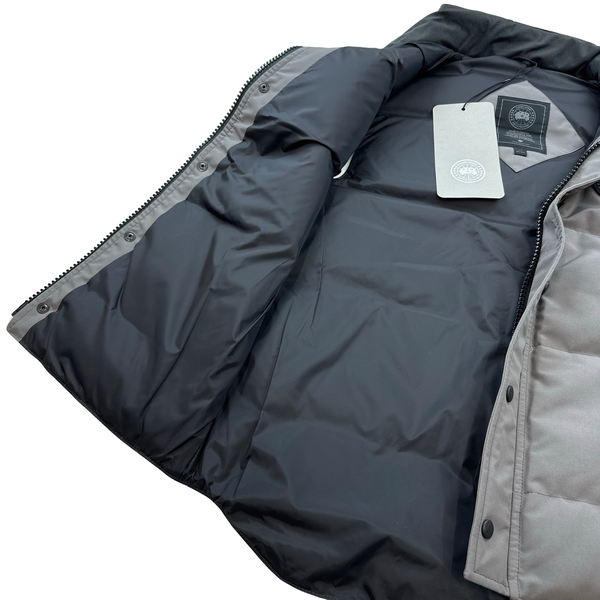 Canada Goose Garson Coastal Grey Down Filled Gilet - Medium