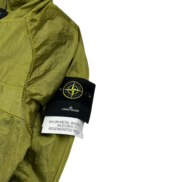 Stone Island 2023 Green Nylon Metal Watro TC Pullover Smock - Large