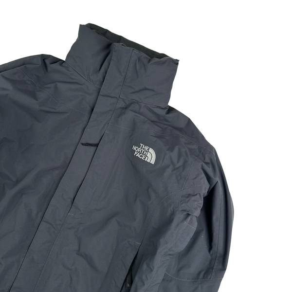 North Face 3 In 1 Grey Hyvent Jacket - Small