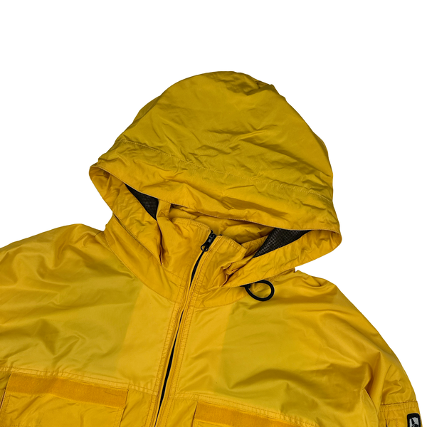 Ralph Lauren Polo Sport Yellow Water Resistant Multi Pocket Hooded Jacket - XL