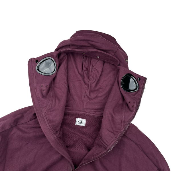 CP Company Purple Explorer Goggle Hoodie - Large