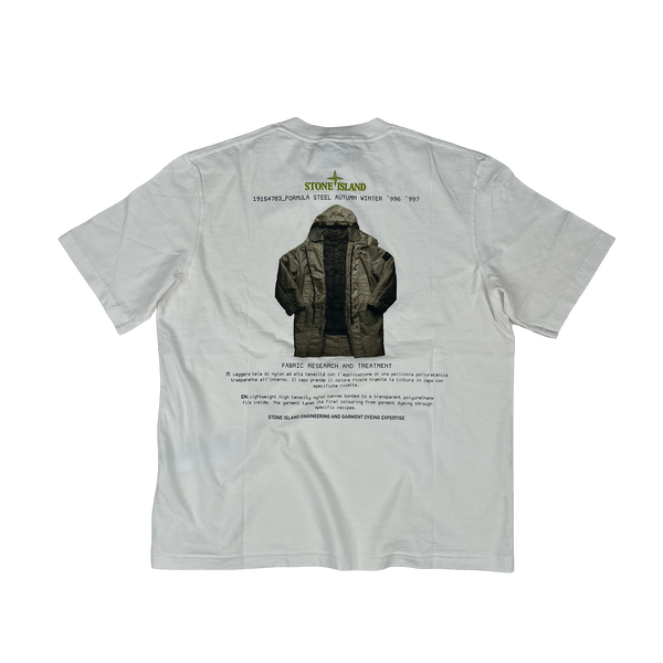 Stone Island 2025 Formula Steel Archivo Short Sleeve T Shirt - Medium