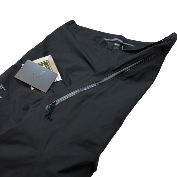 Arcteryx Black Gore Tex Ski Shell Trousers - XL