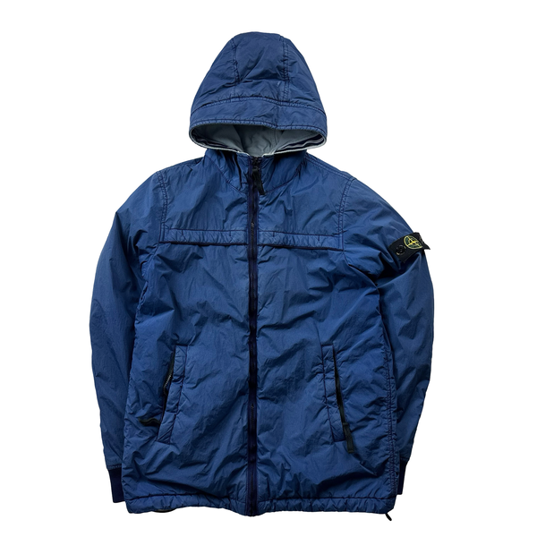 Stone Island 2014 Junior Blue Nylon Shell Cotton Lined Jacket - Age 14/16
