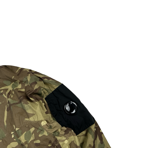 CP Company Re Print Camo Goggle Hooded Jacket - 3XL