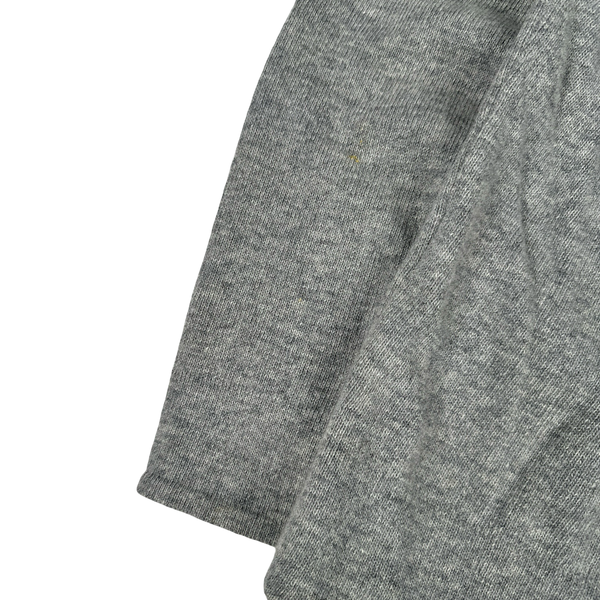 Stone Island 2018 Grey Wool Chest Pocket Crewneck Jumper - Medium