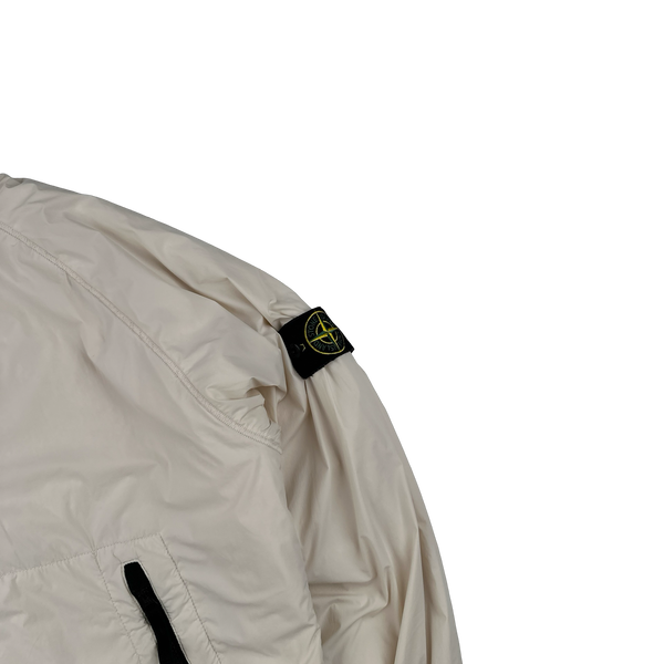 Stone Island 2022 Light Pink Comfort Tech Composite Reversible Polartec Jacket - XL