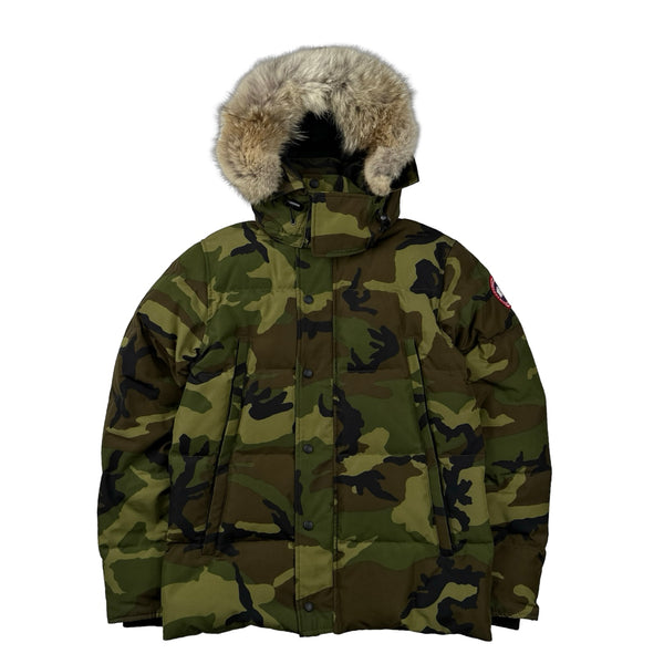 Canada Goose Camo Wyndham Parka Jacket - Small