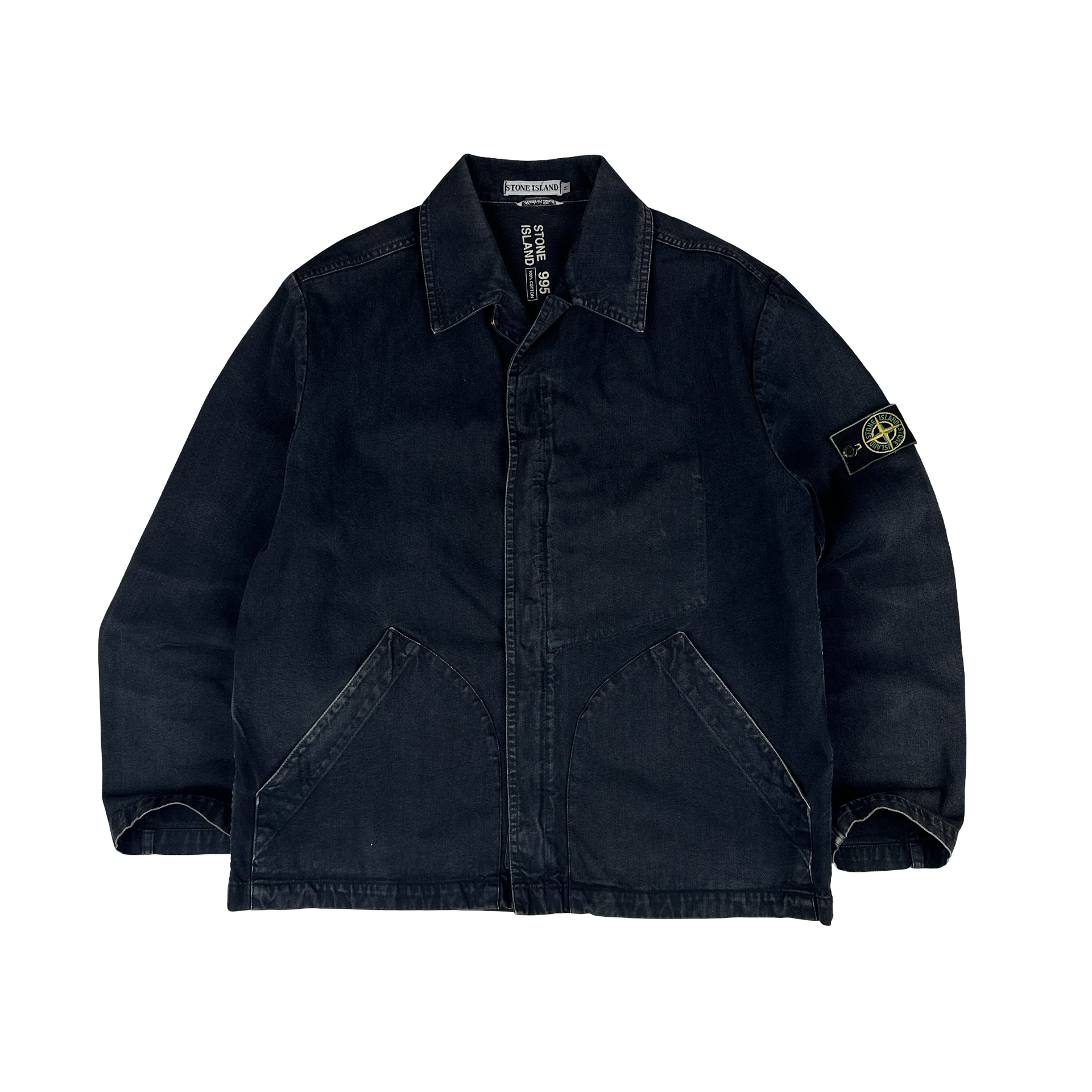Stone Island Vintage 1994 Denim Chore Jacket - Medium – Mat