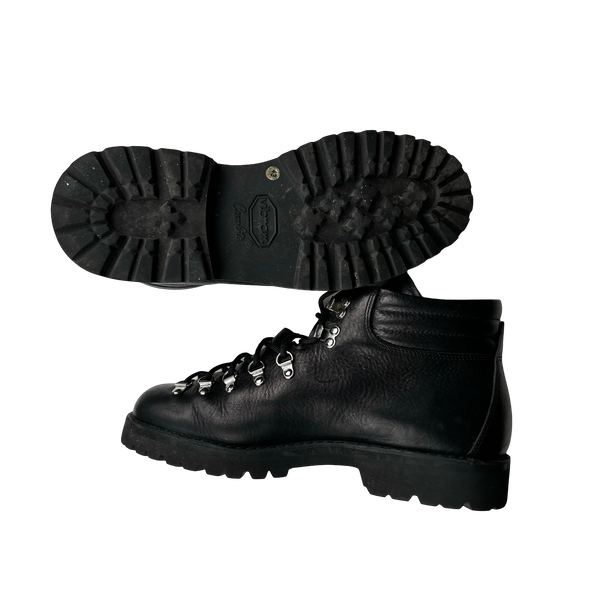 Fracap Roccia Black Leather Vibram Sole Boots - UK 9