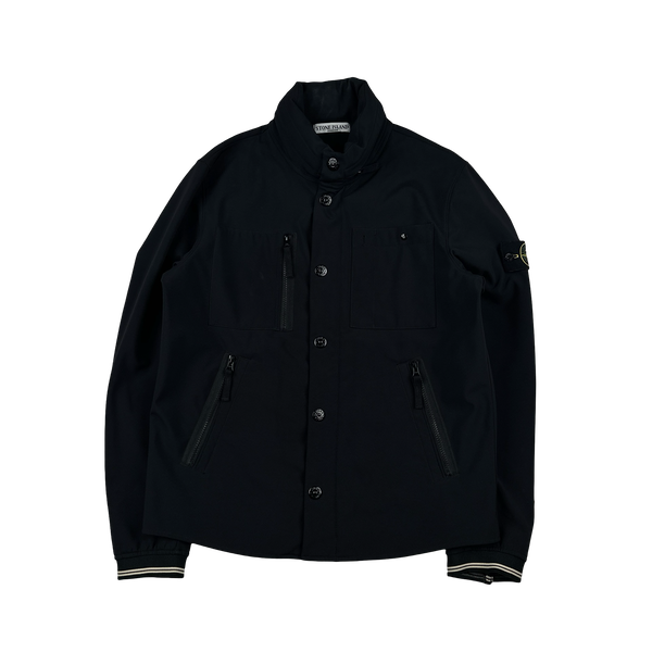 Stone Island 2011 Black Soft Shell R Jacket - Large