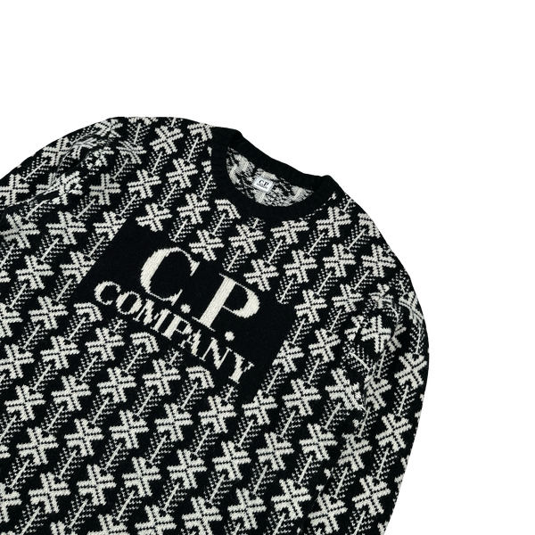 CP Company Vintage Style Patterned Knit - XXL