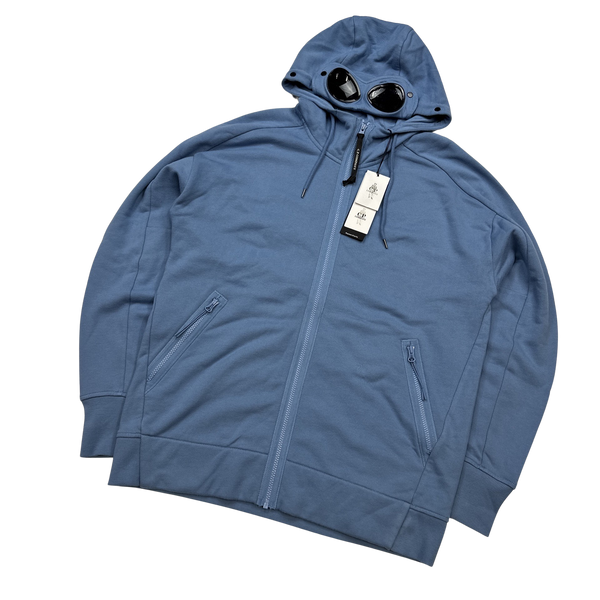 CP Company Blue Goggle Hoodie - XL