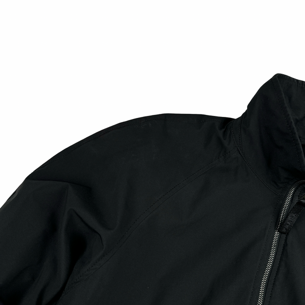 Prada Black Nylon Red Tab Padded Jacket - XL