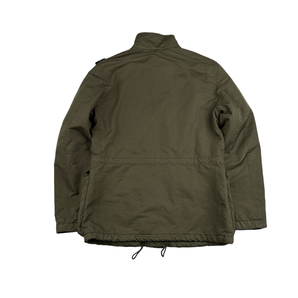 Stone Island 2010 Brown David TC Shoulder Badge Field Jacket - Large