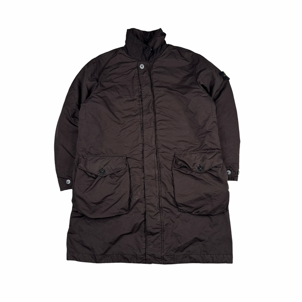Stone Island 2021 Brown David TC Primaloft Parka Jacket - XL