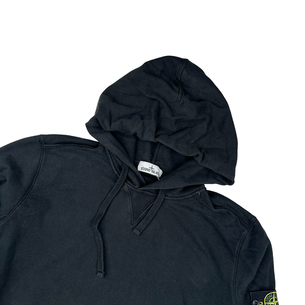 Stone Island 2018 Black Pullover Hoodie - XXL