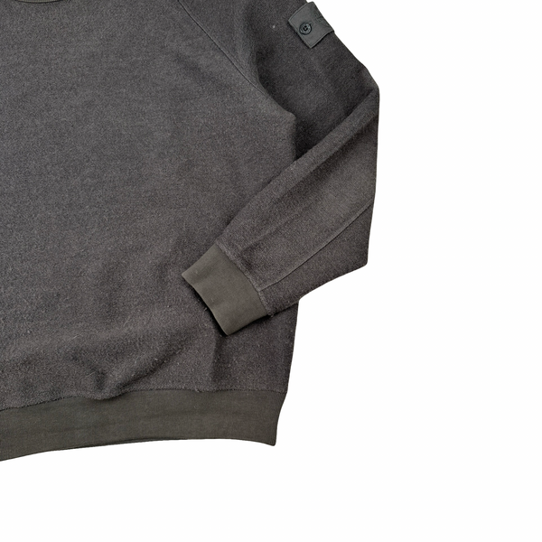 Stone Island 2020 Grey Ghost Crewneck Wool Jumper - XL