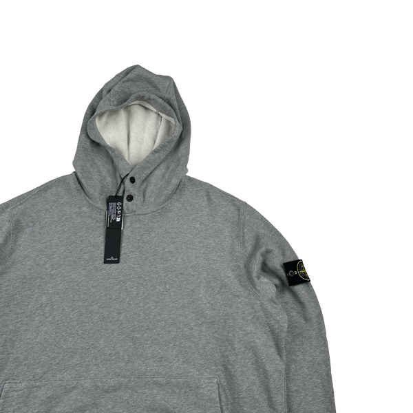 Stone Island 2023 Grey Pullover Hoodie - 3XL