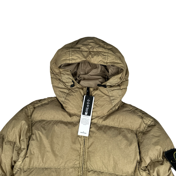 Stone Island 2024 Crinkle R-NY Down Puffer Jacket - Medium