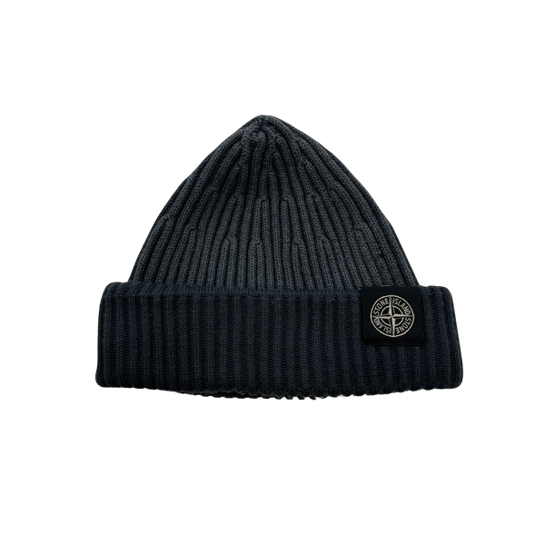 Stone Island 2013 Grey Two Tone Beanie Hat