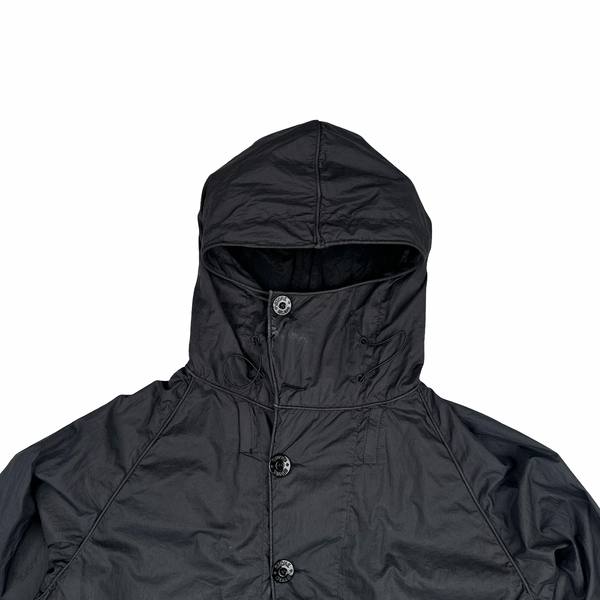 Stone Island Vintage AW2000 Mesh Badge Hooded Jacket - Large