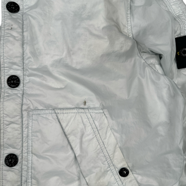 Stone Island 2011 White Tyveck Mesh Lined Jacket - Medium