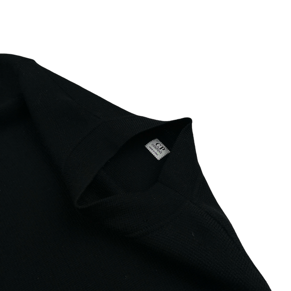 CP Company AW/2000 Black Wool Knit Jumper - XL