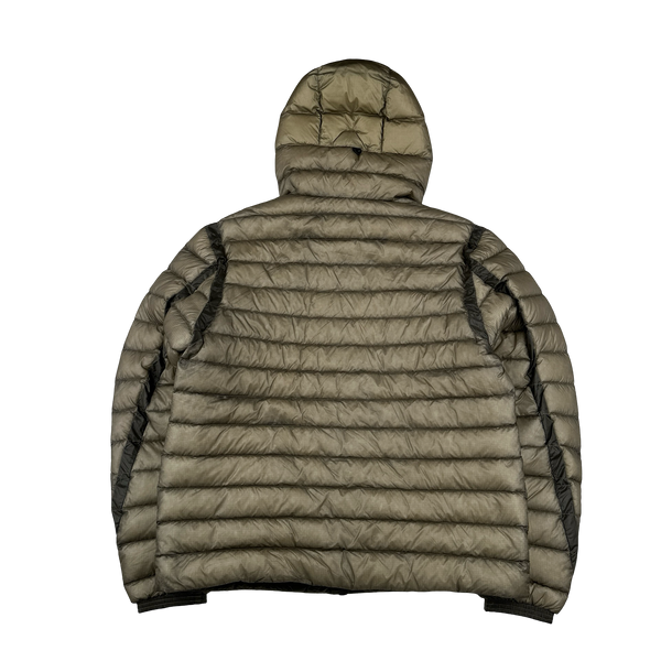 CP Company Beige DD Shell Goggle Jacket - Medium & Large
