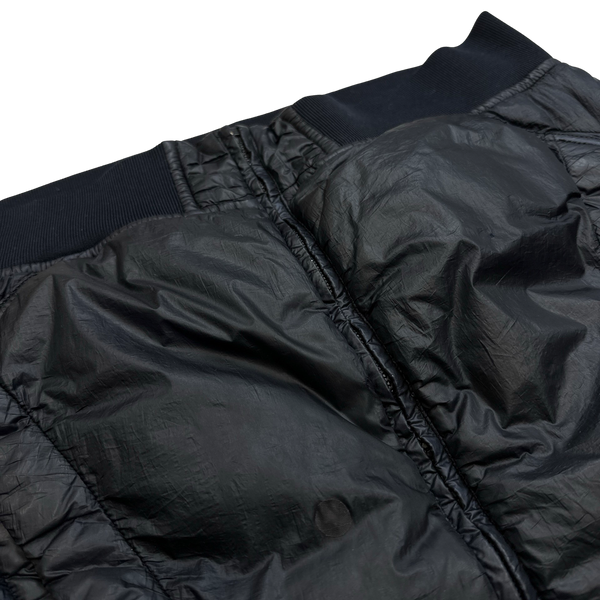Stone Island Navy Garment Dyed Puffer Jacket - Small