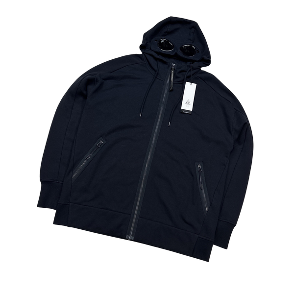 CP Company Navy Goggle Hoodie - XL, 3XL