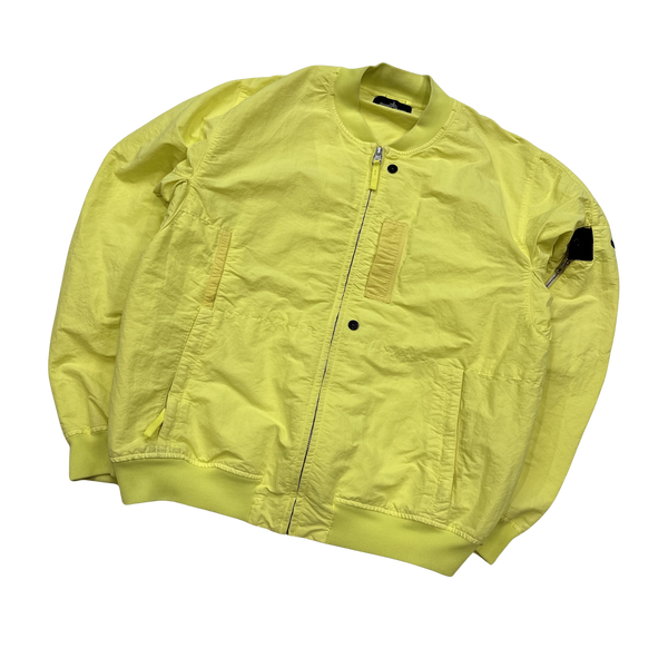 Stone Island Shadow Project Naslan Garment Dyed Bomber Jacket - XL