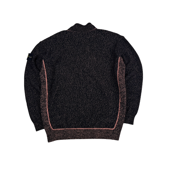 Stone Island 2023 Mock Neck Knit Jumper - Large