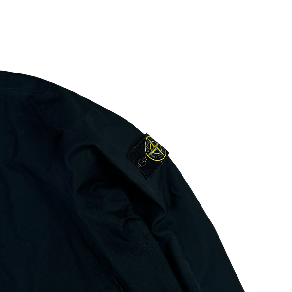 Stone Island 2015 Navy 3L Performance Cotton Jacket - XXL
