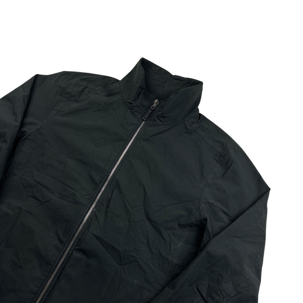 Prada Black Nylon Goretex  Shell Long Jacket - 3XL