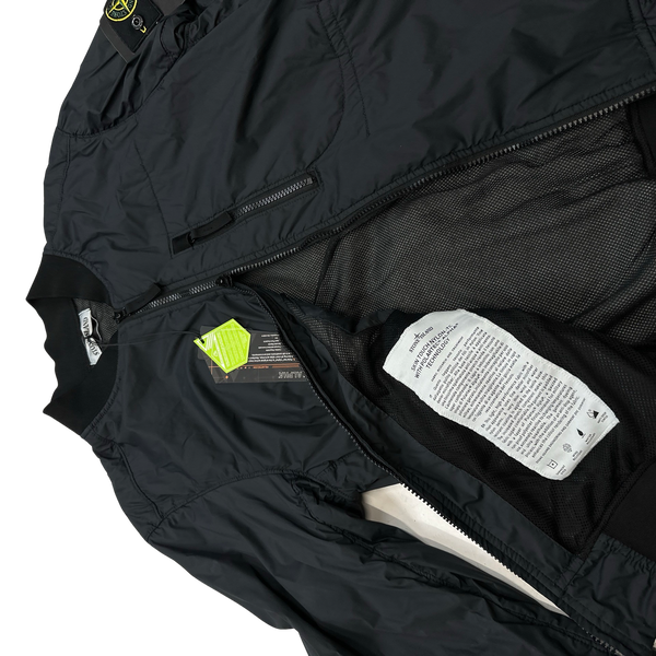 Stone Island Black Nylon Skin Touch TC Polartec Jacket - Small