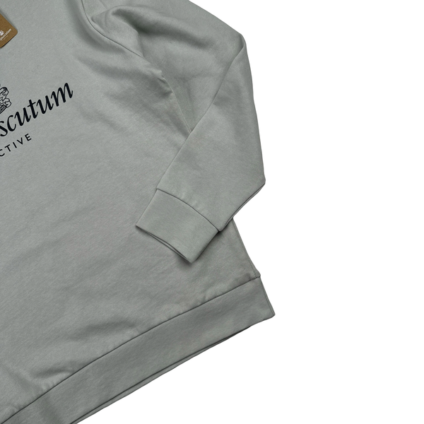 Aquascutum Grey Spellout Jumper - Medium