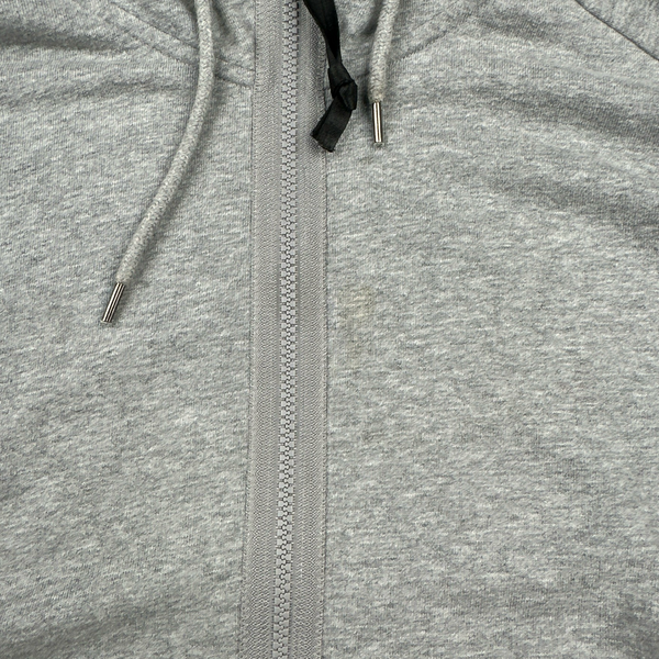 CP Company Grey Goggle Cotton Zip Up Hoodie - Medium