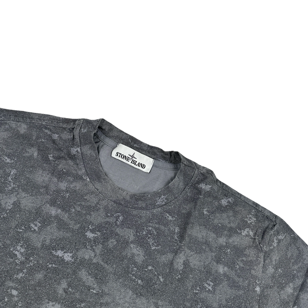 Stone Island 2016 Grey Camo Cotton T Shirt - XL