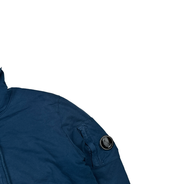 CP Company Cotton Quilted Double Lined Double Zip Jacket - XL