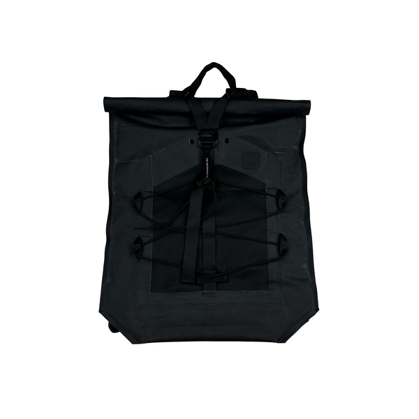 CP Company Black Nylon Resin Metropolis Dry Bag