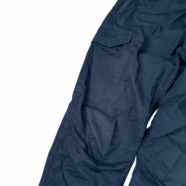 Stone Island 2020 RE T Navy Cargo Trousers - 32"
