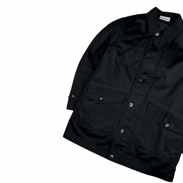 Stone Island 2013 Black Dutch Rope Liner Jacket - Large