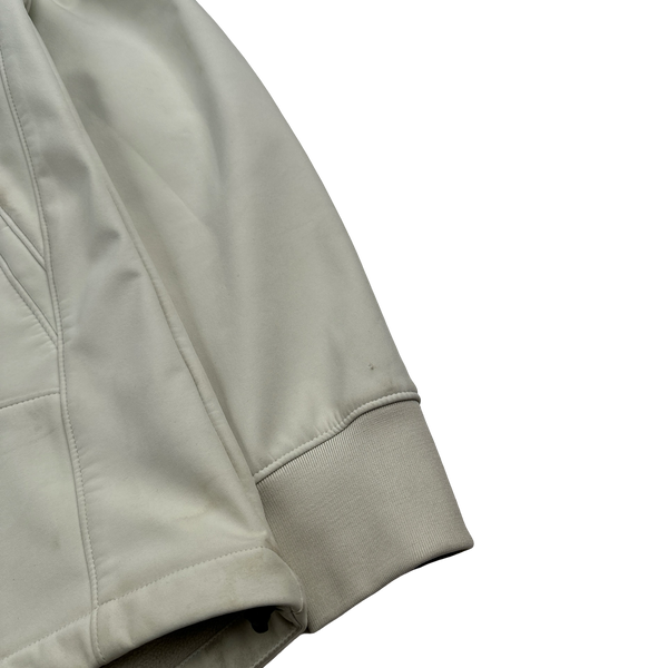 CP Company Off White Lined Soft Shell Jacket - Small
