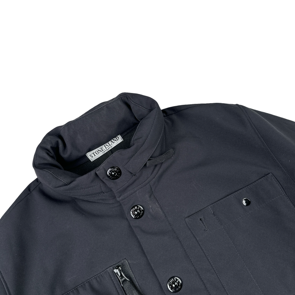 Stone Island 2011 Black Soft Shell R Jacket - Medium