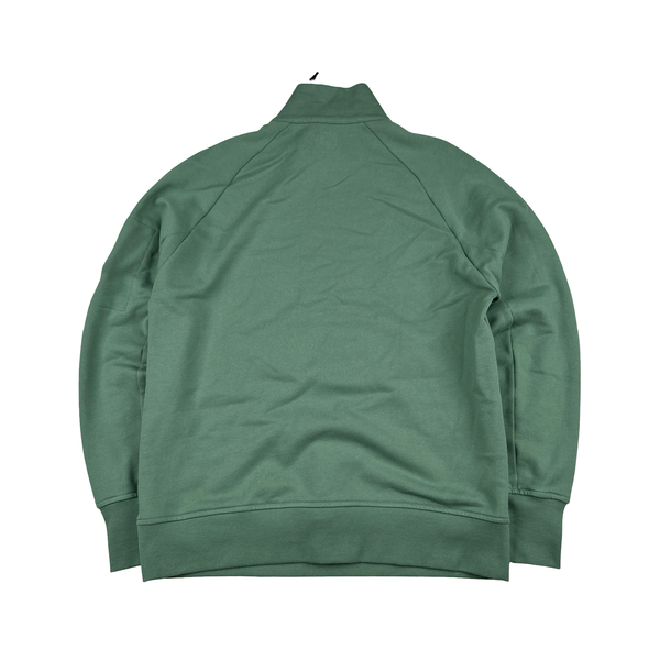 CP Company Cotton Half Zip Turquoise Lens View Jumper - Medium