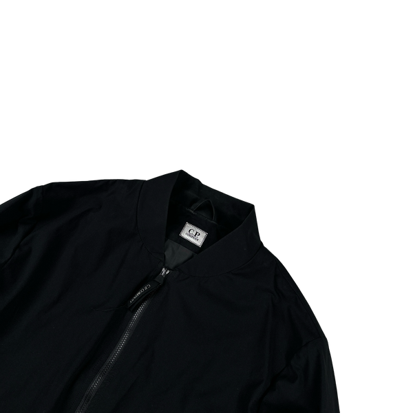 CP Company Black Pro Tek Bomber Jacket - Medium