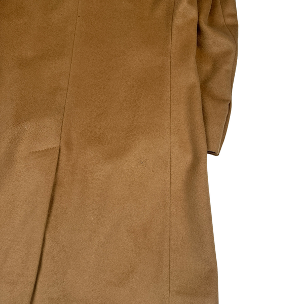 Hugo Boss Beige Cashmere Wool Blend Lined Trench Coat - Medium