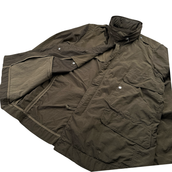 CP Company 2007 Khaki Chrome Nylon Field Jacket - XXL